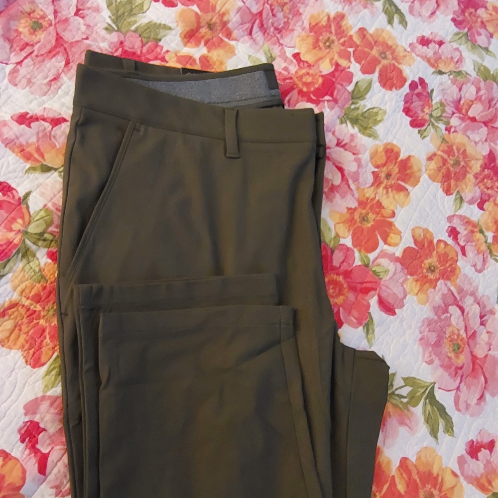 Flx Men's Classic Olive Chinos